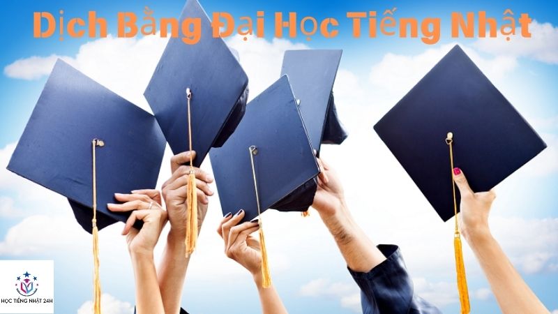 dịch bằng đại học tiếng nhật